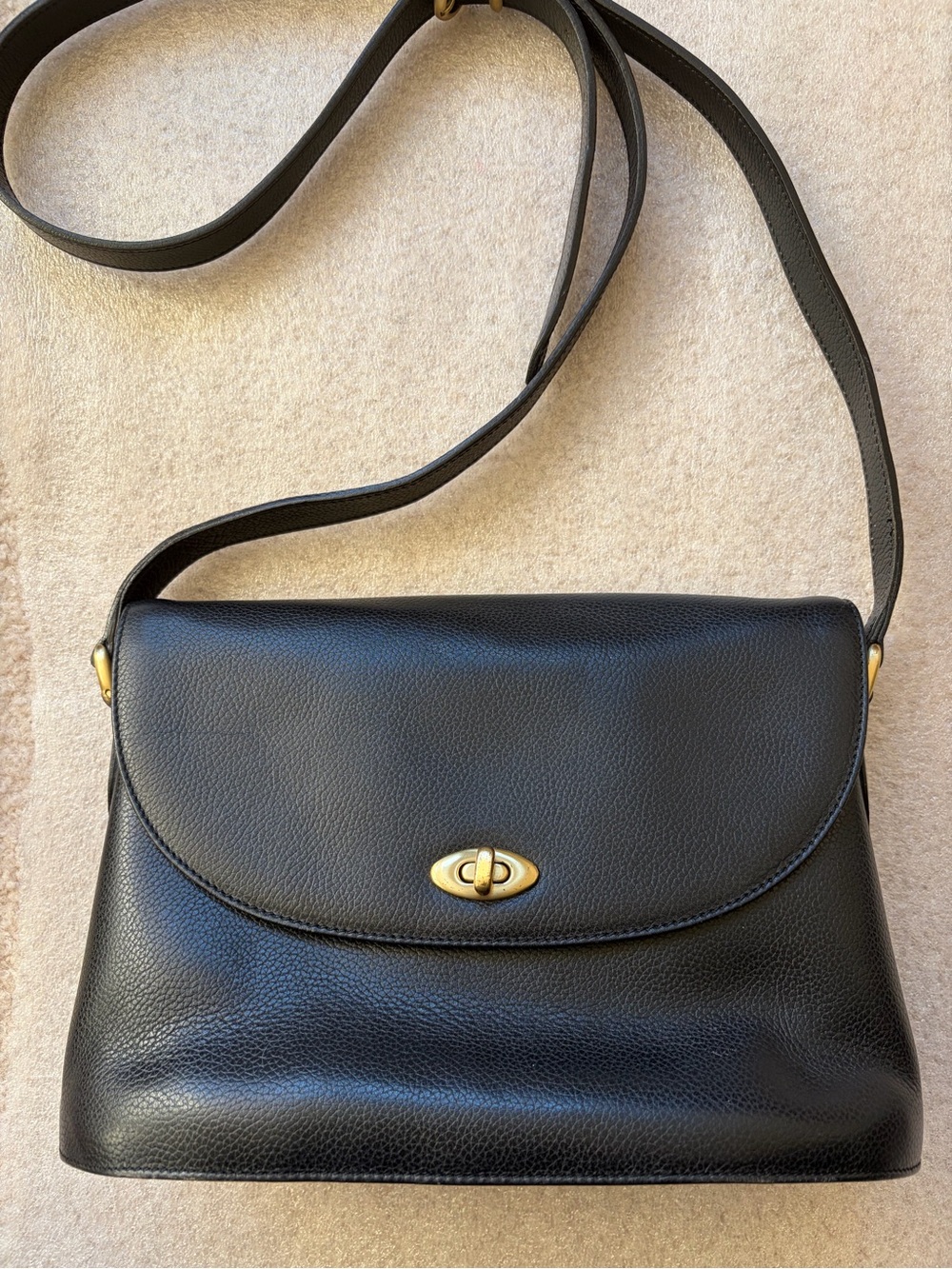 Rare Vintage Coach Madison Waldorf Crossbody Bag 4402 Made in Italy